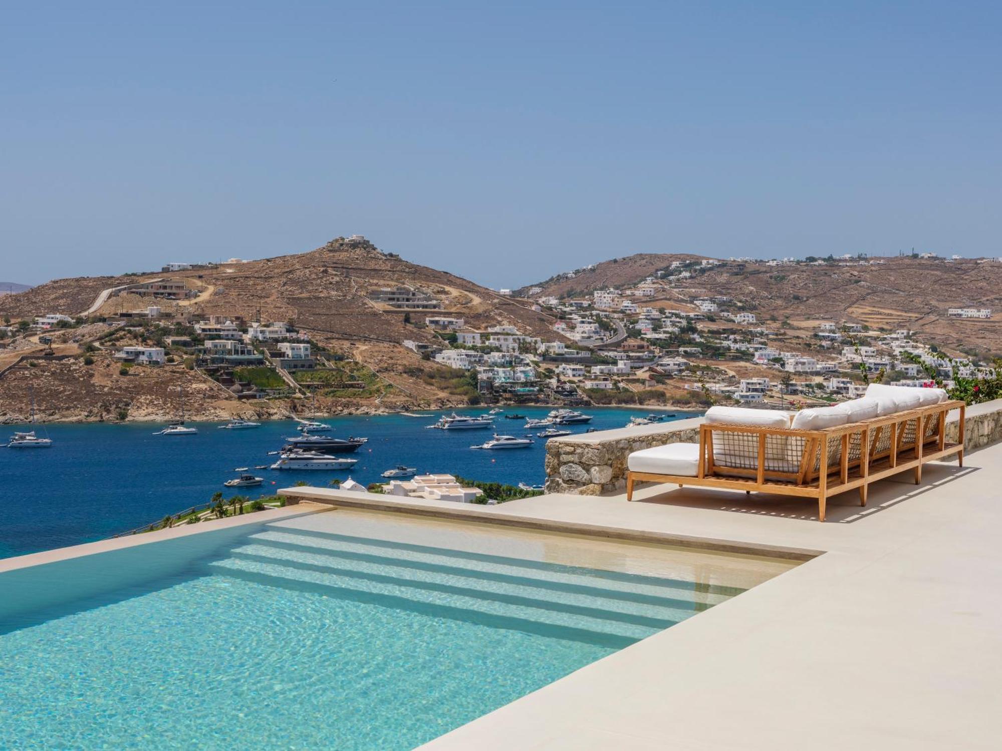 V&V Guest House - Luxury Suites Ornos  Exterior photo
